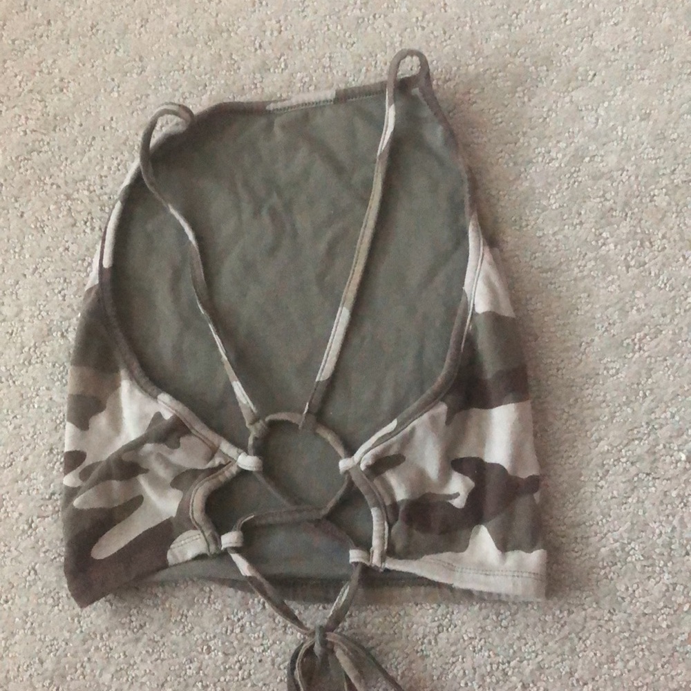 M Tie Back Top